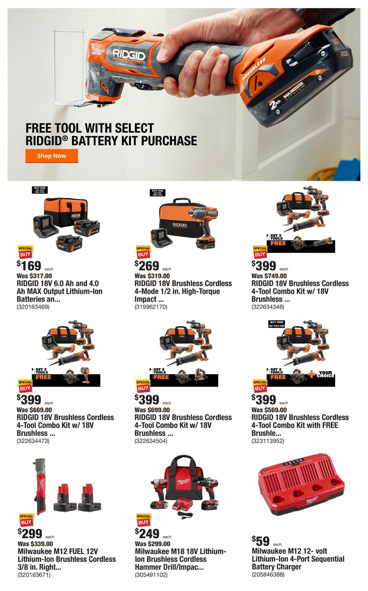 Catalogue Home Depot from 12/01/2022