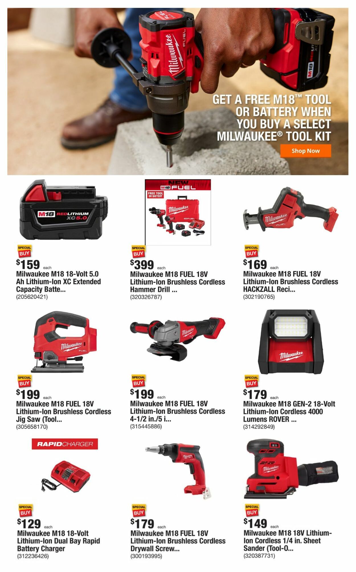 Catalogue Home Depot from 12/19/2022