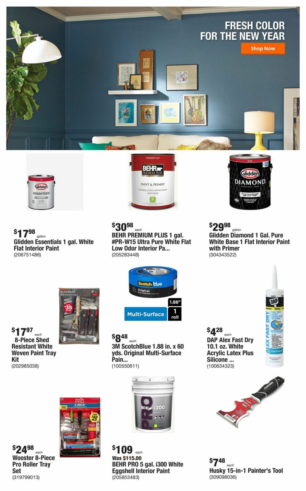 Catalogue Home Depot from 01/12/2023