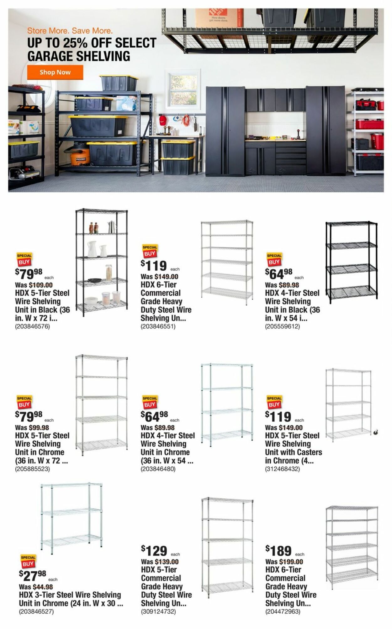 Catalogue Home Depot from 01/12/2023