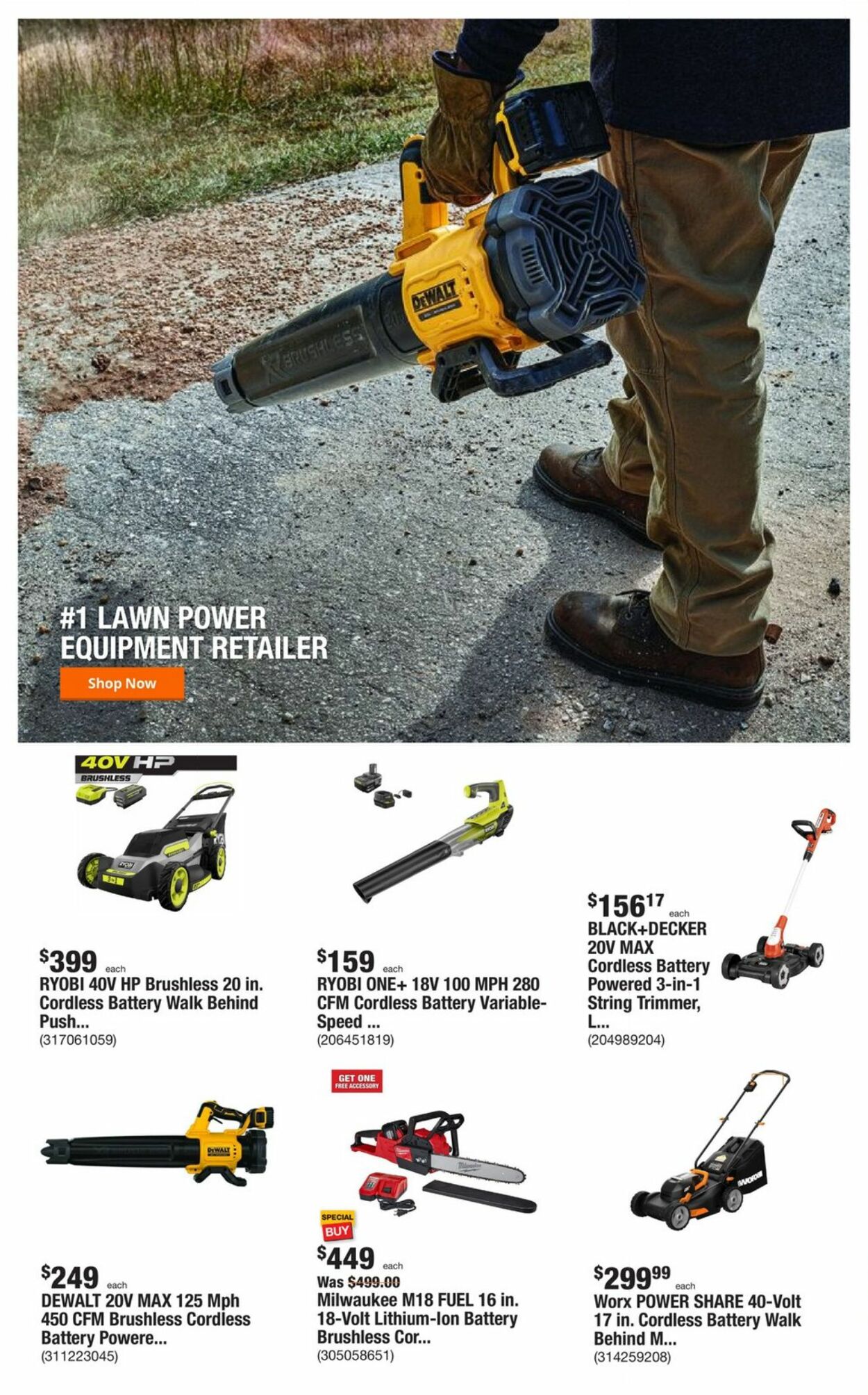 Catalogue Home Depot from 01/12/2023