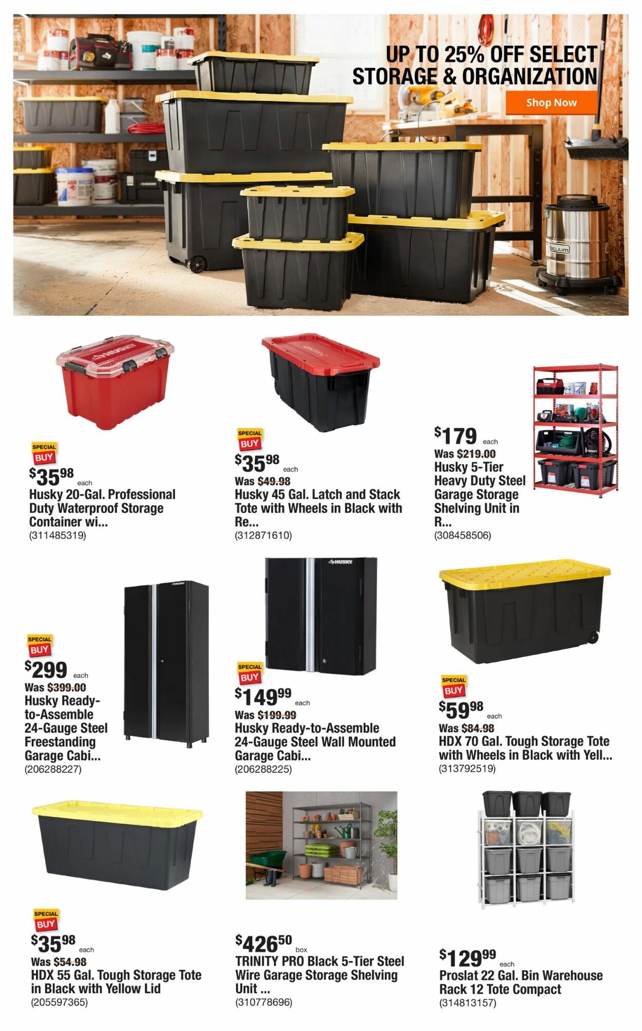 Catalogue Home Depot from 01/16/2023