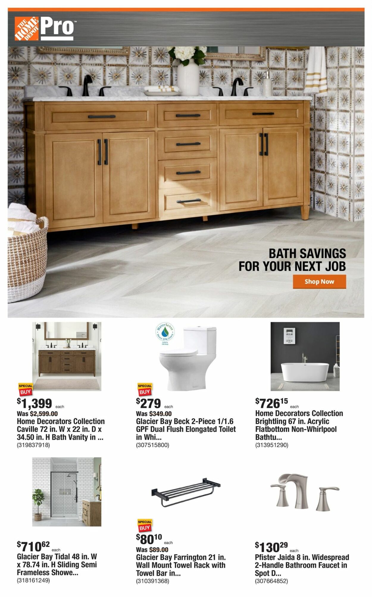 Catalogue Home Depot from 02/13/2023