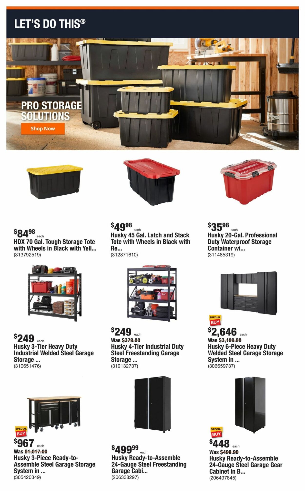 Catalogue Home Depot from 04/10/2023