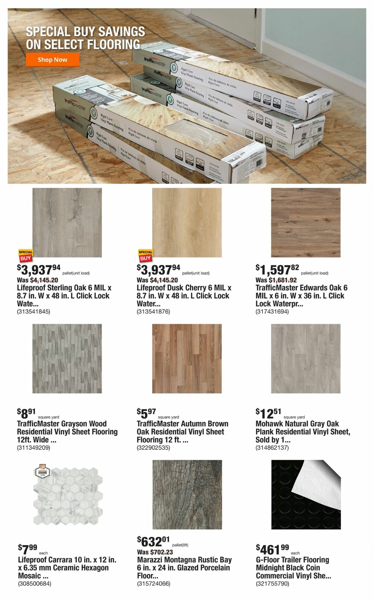 Catalogue Home Depot from 04/17/2023