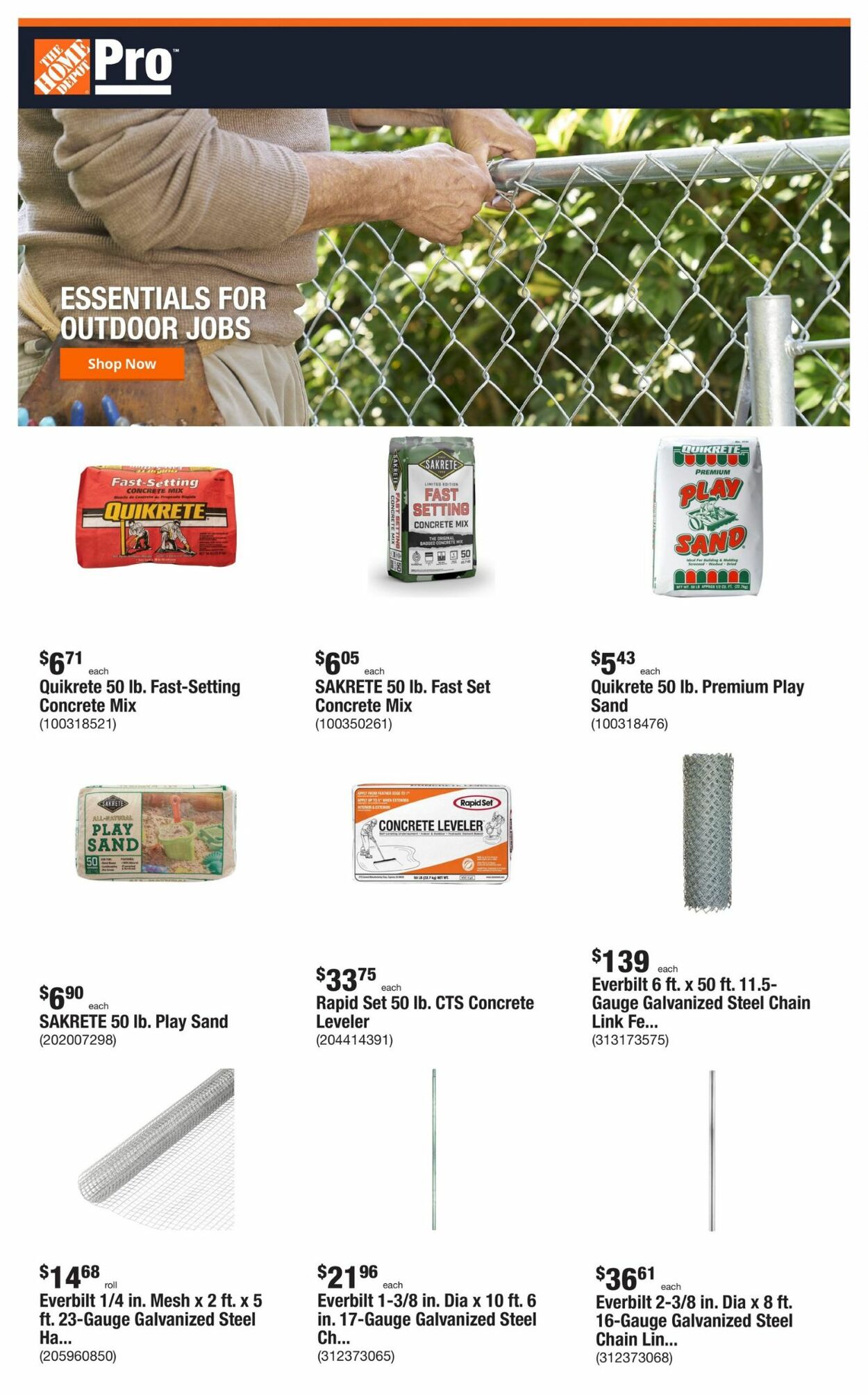 Catalogue Home Depot from 04/24/2023