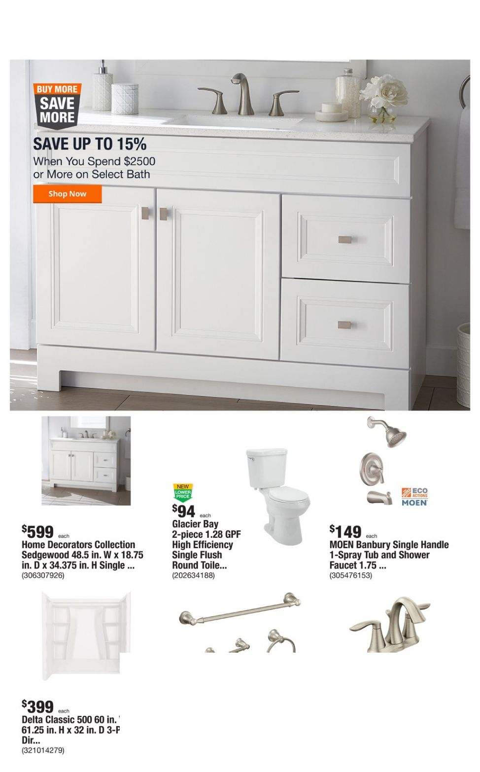 Catalogue Home Depot from 02/26/2024