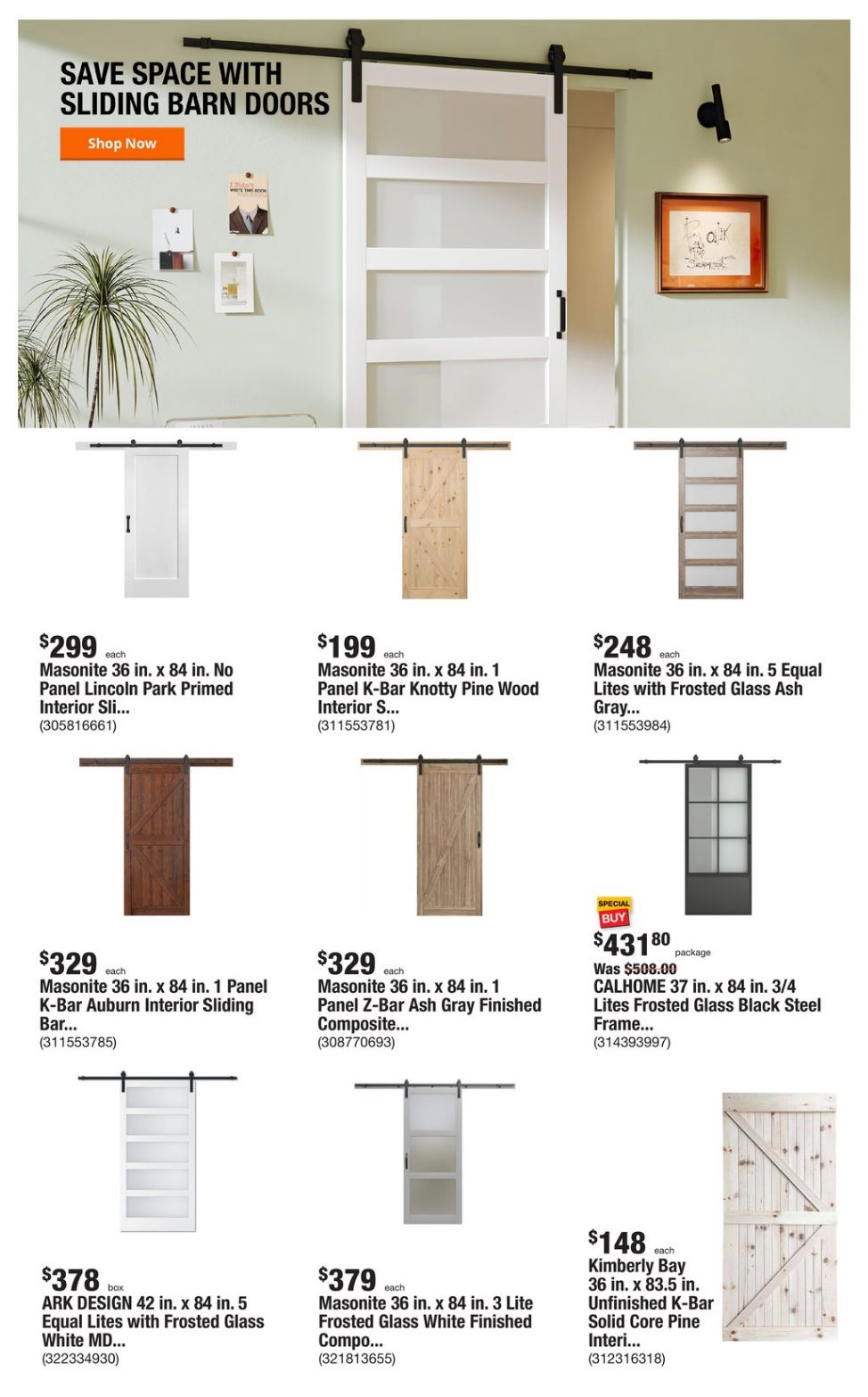 Catalogue Home Depot from 02/29/2024