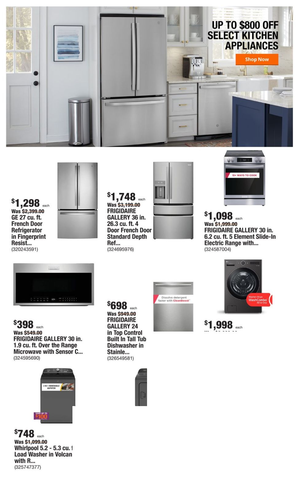 Catalogue Home Depot from 02/22/2024