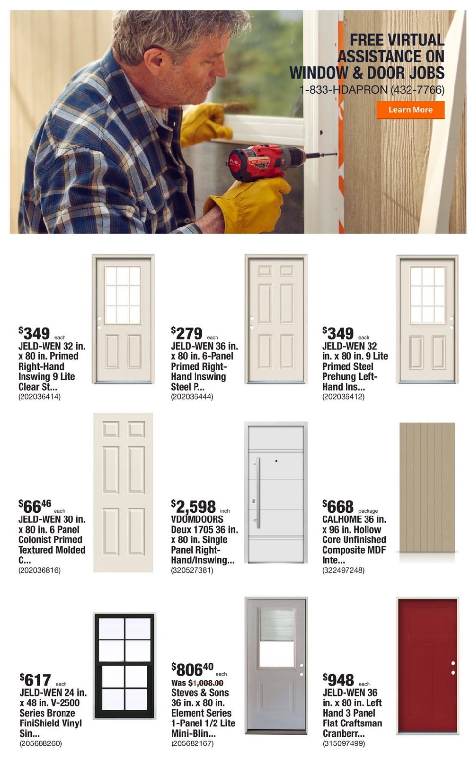 Catalogue Home Depot from 02/19/2024