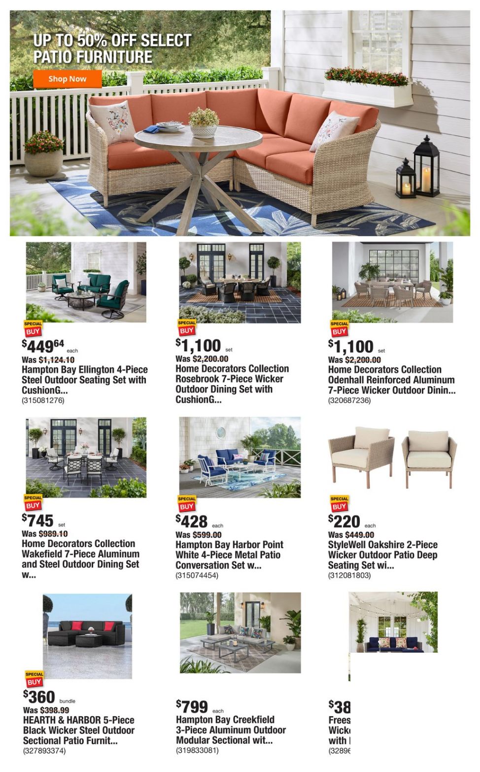 Catalogue Home Depot from 02/22/2024
