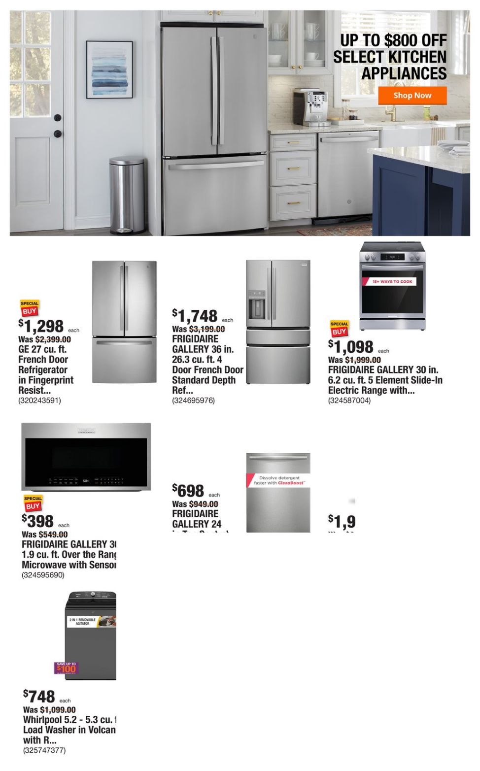 Catalogue Home Depot from 02/22/2024