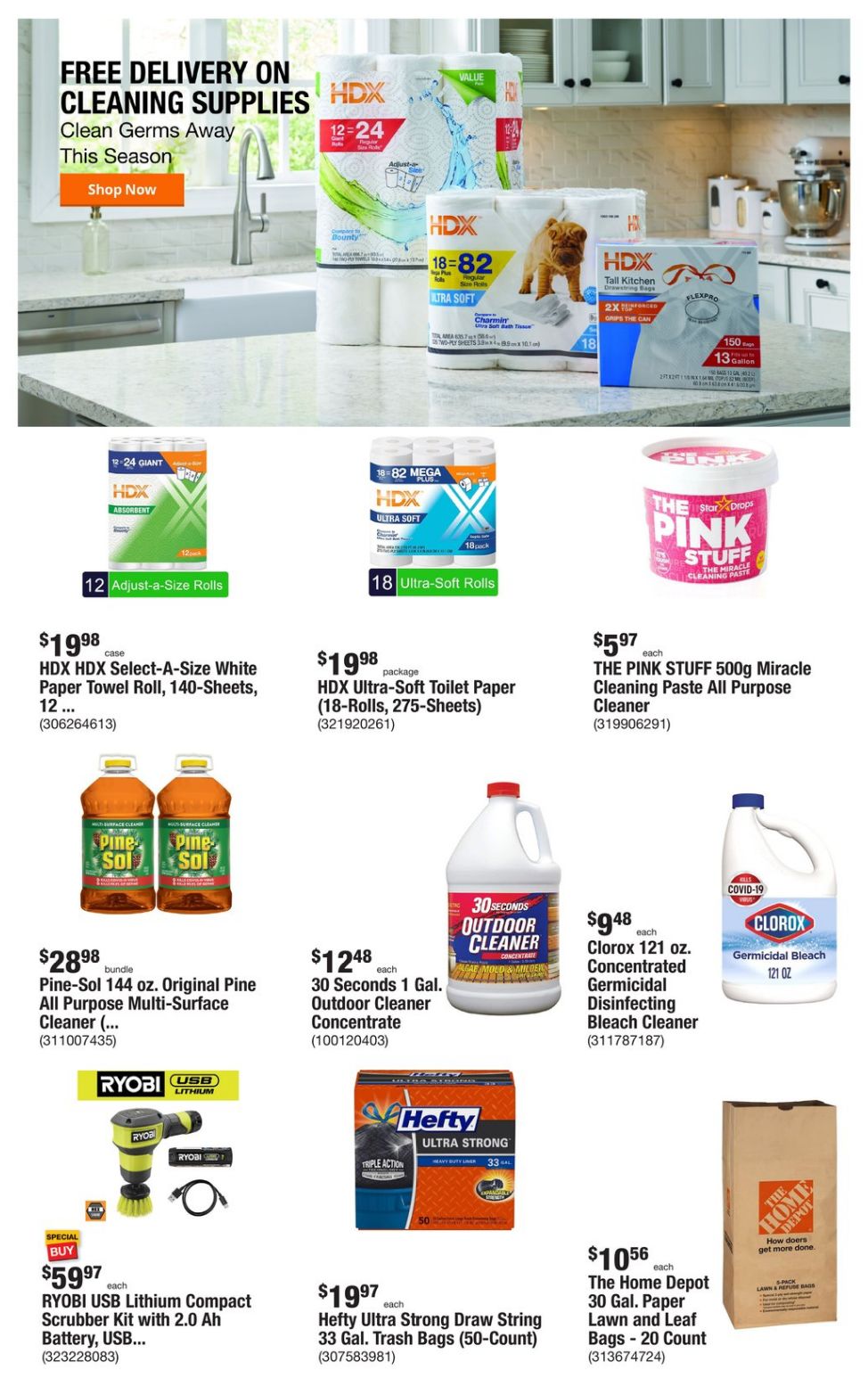 Catalogue Home Depot from 02/29/2024