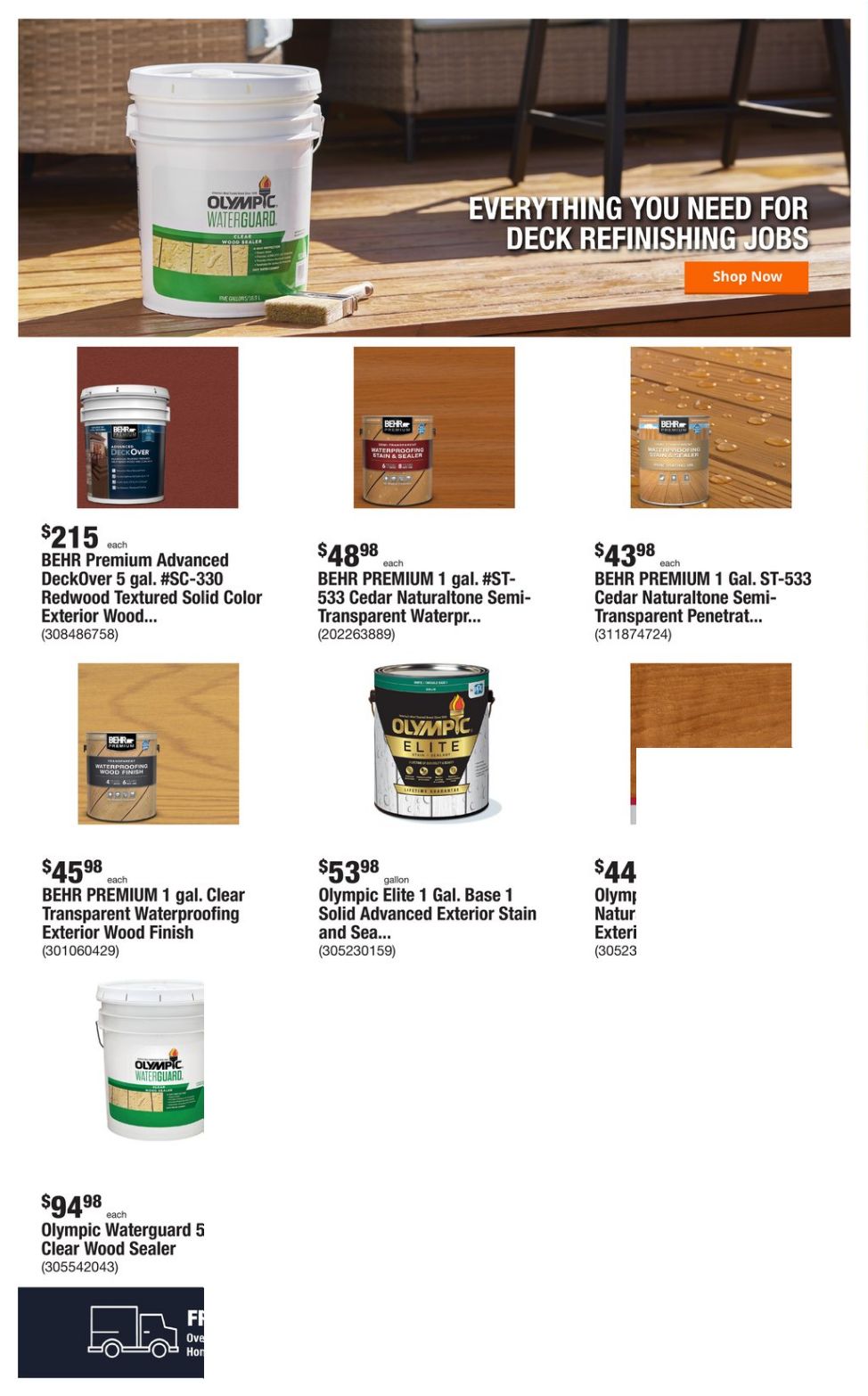 Catalogue Home Depot from 03/11/2024