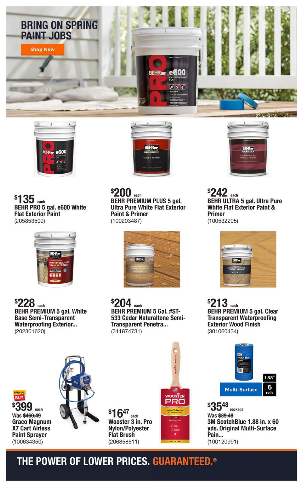 Catalogue Home Depot from 04/22/2024