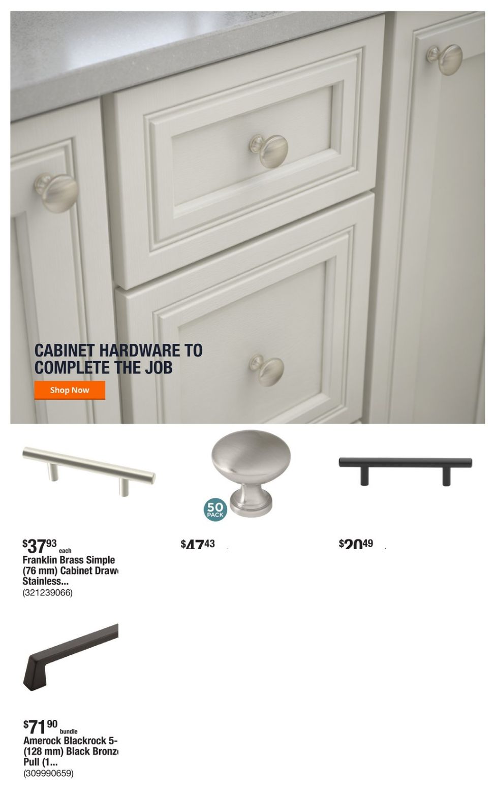 Catalogue Home Depot from 04/29/2024