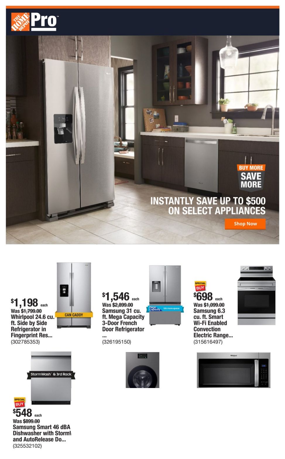 Catalogue Home Depot from 05/20/2024