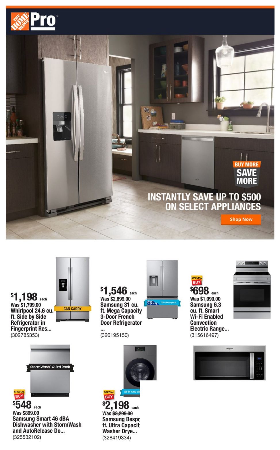 Catalogue Home Depot from 05/20/2024