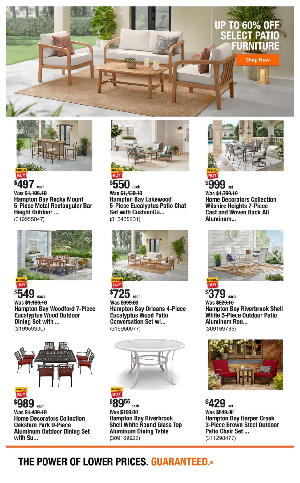 Catalogue Home Depot from 05/28/2024
