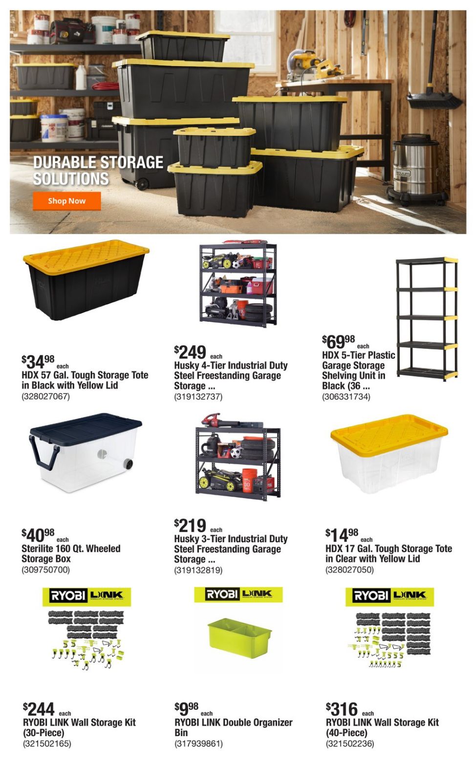 Catalogue Home Depot from 05/28/2024