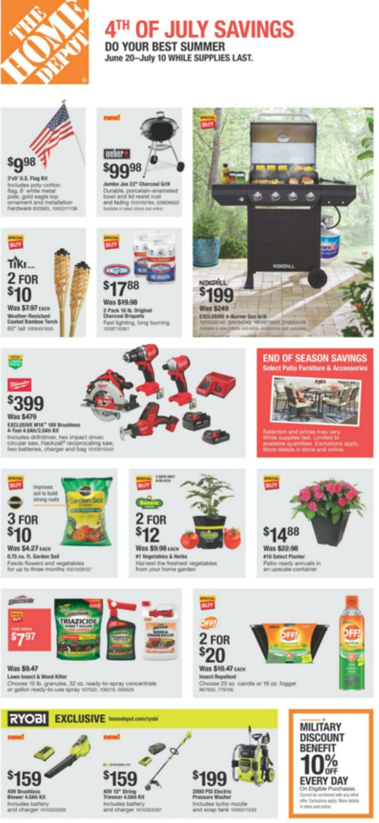 Catalogue Home Depot from 06/20/2024