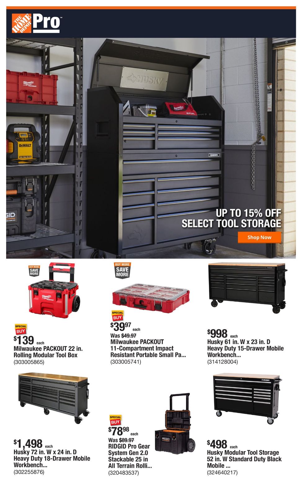 Catalogue Home Depot from 07/22/2024