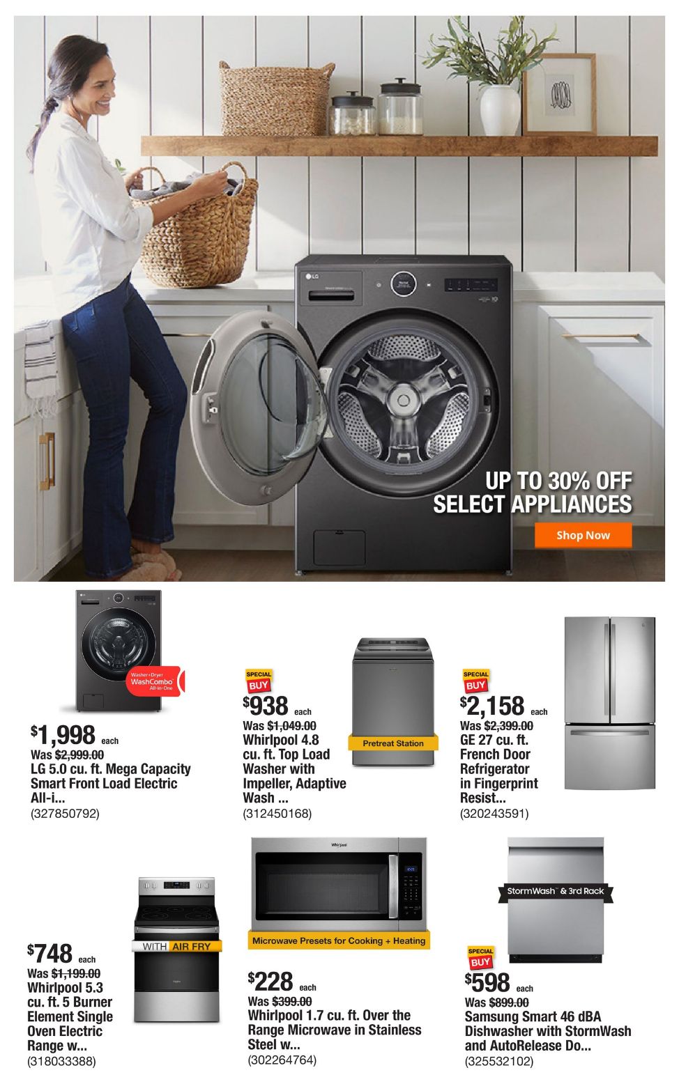 Catalogue Home Depot from 07/25/2024