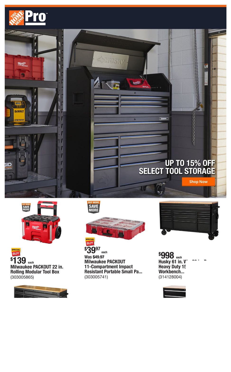 Catalogue Home Depot from 07/22/2024