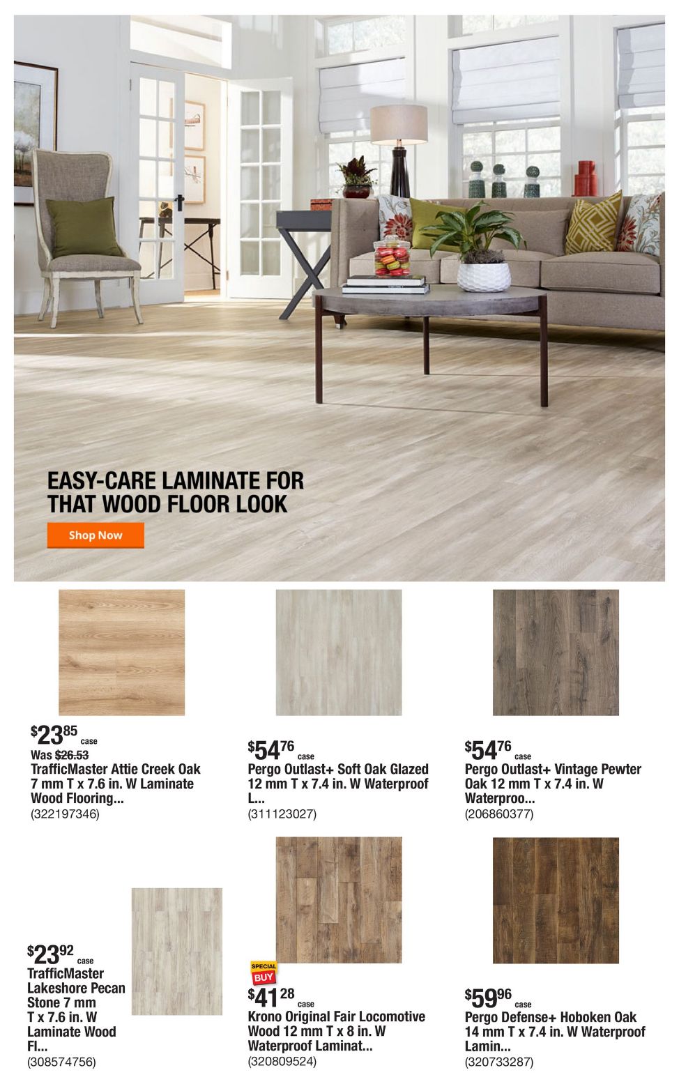 Catalogue Home Depot from 08/15/2024