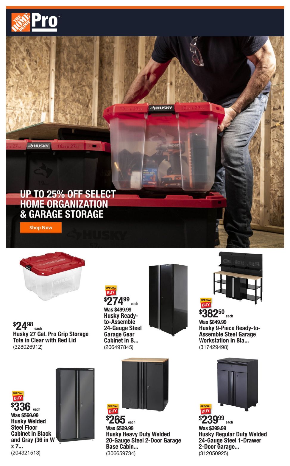 Catalogue Home Depot from 08/19/2024