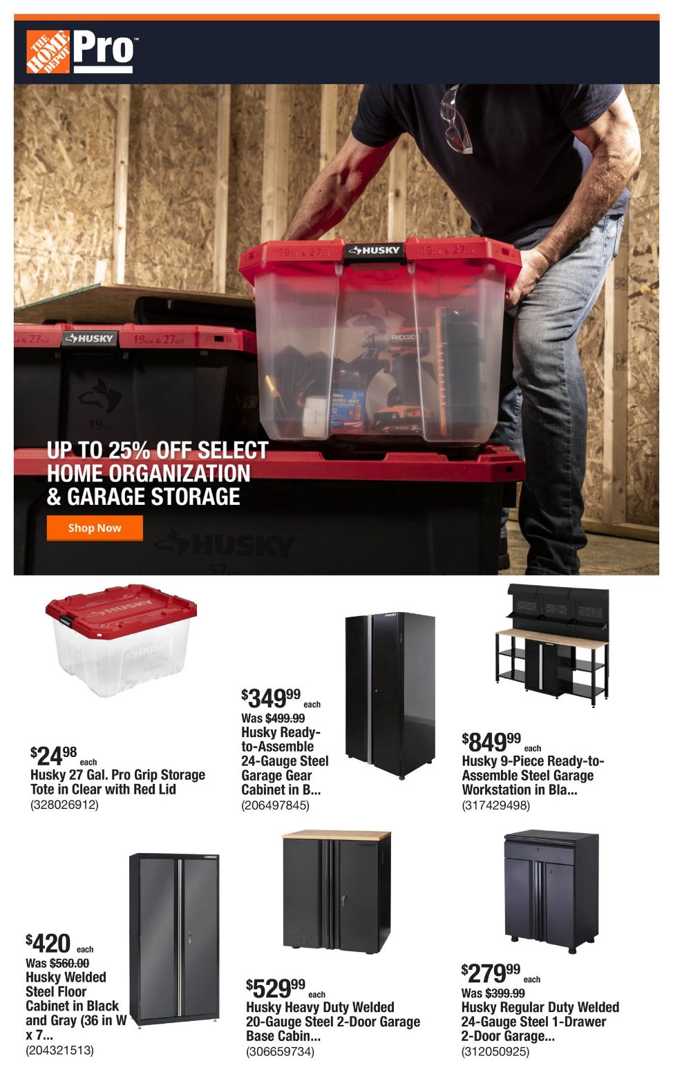 Catalogue Home Depot from 08/19/2024