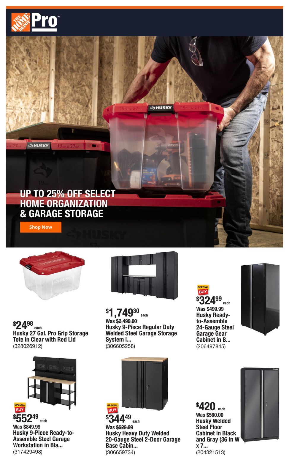 Catalogue Home Depot from 08/19/2024