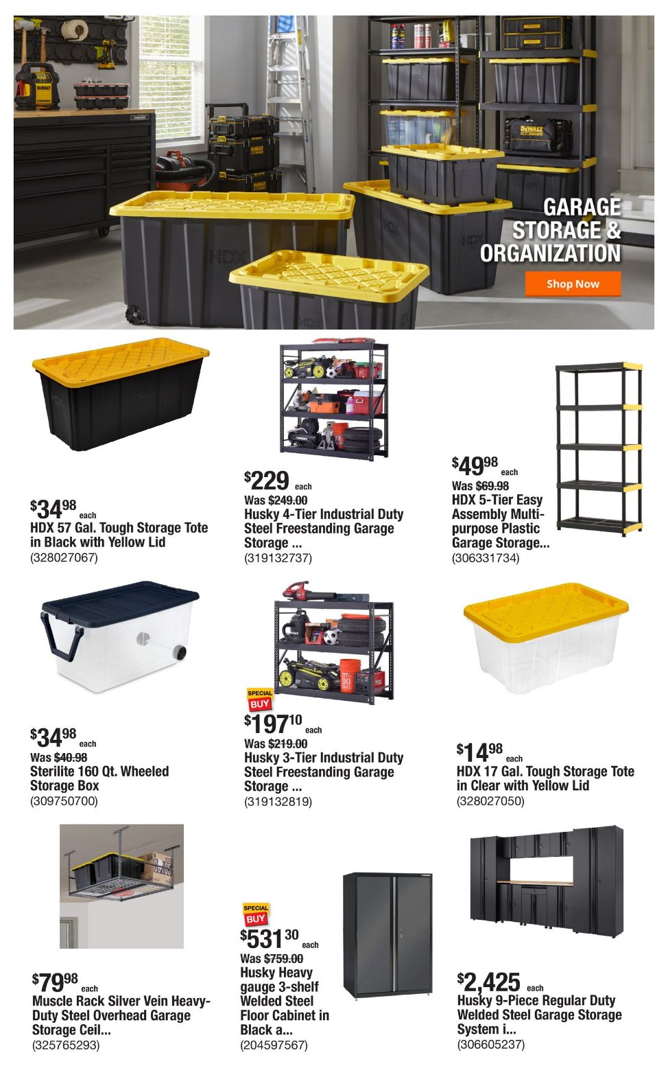 Catalogue Home Depot from 09/12/2024