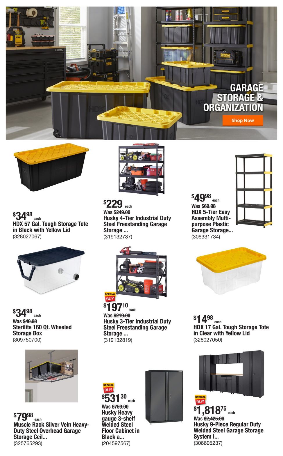 Catalogue Home Depot from 09/12/2024