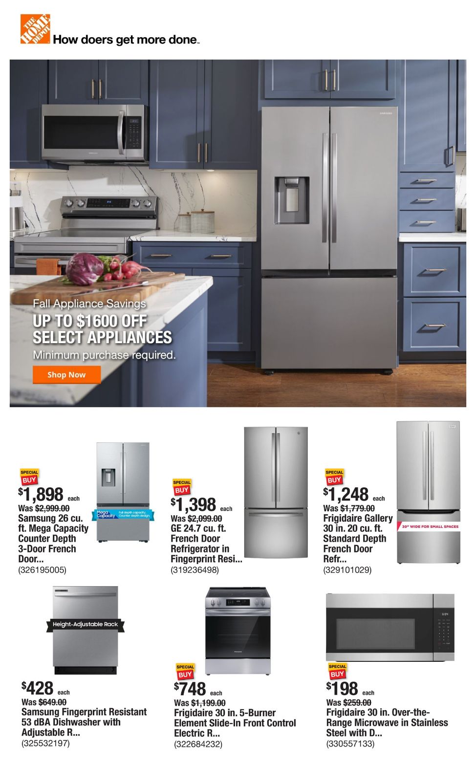 Catalogue Home Depot from 09/26/2024