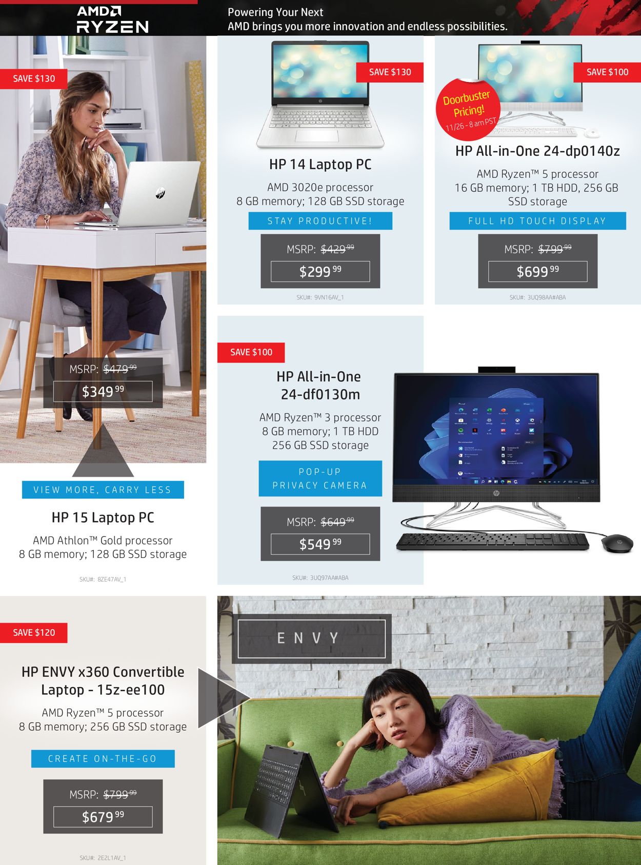 Catalogue HP CYBER MONDAY 2021 from 11/25/2021