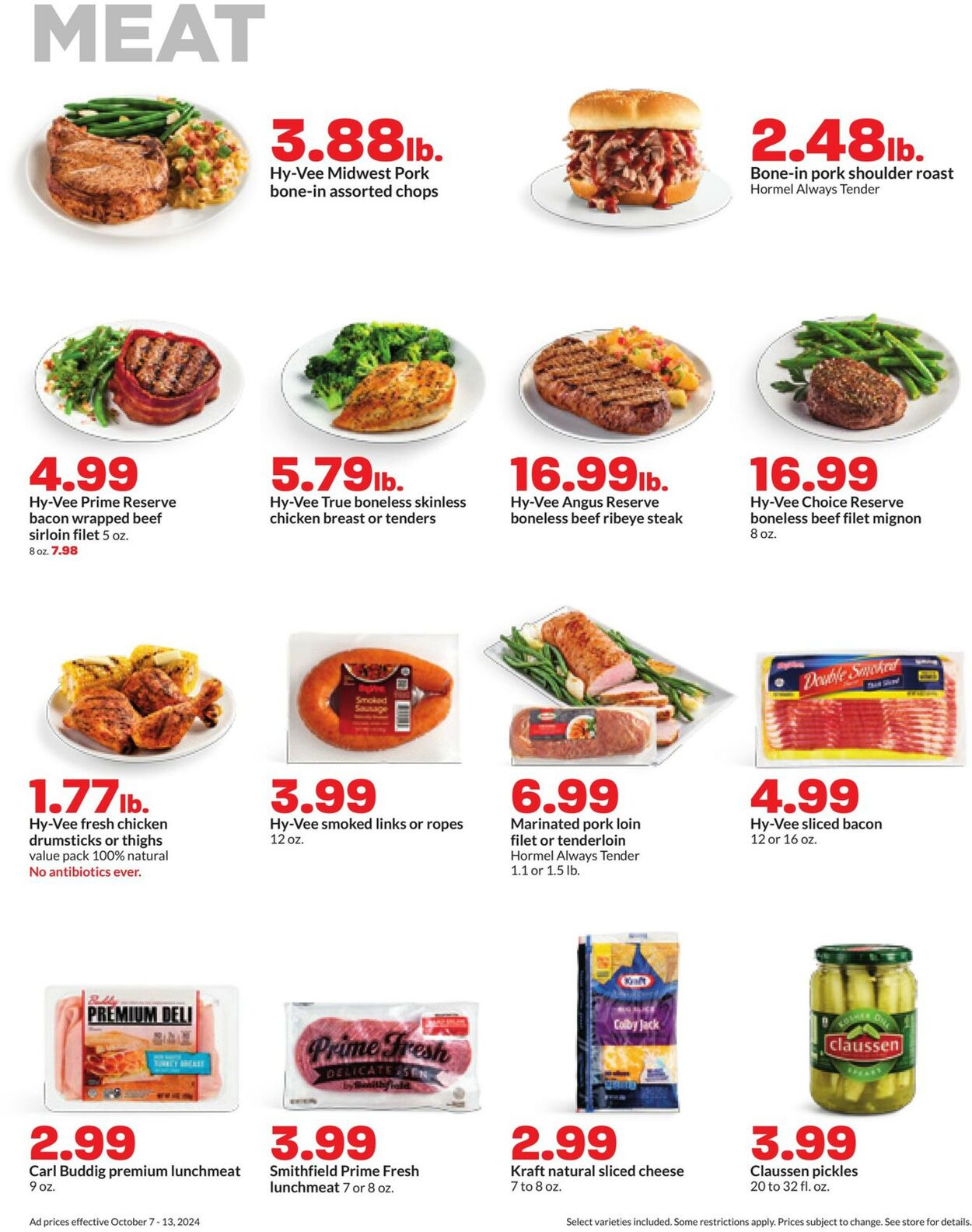 Catalogue HyVee from 10/07/2024