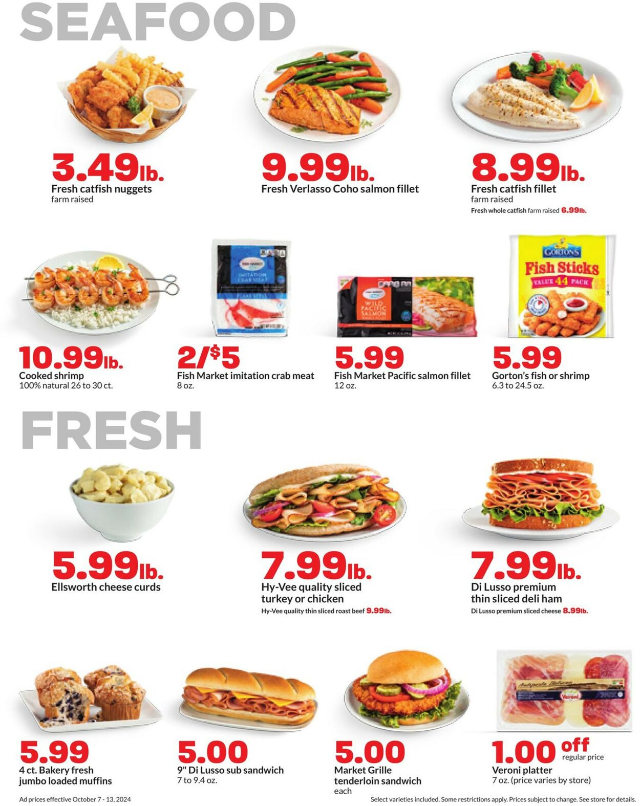 Catalogue HyVee from 10/07/2024