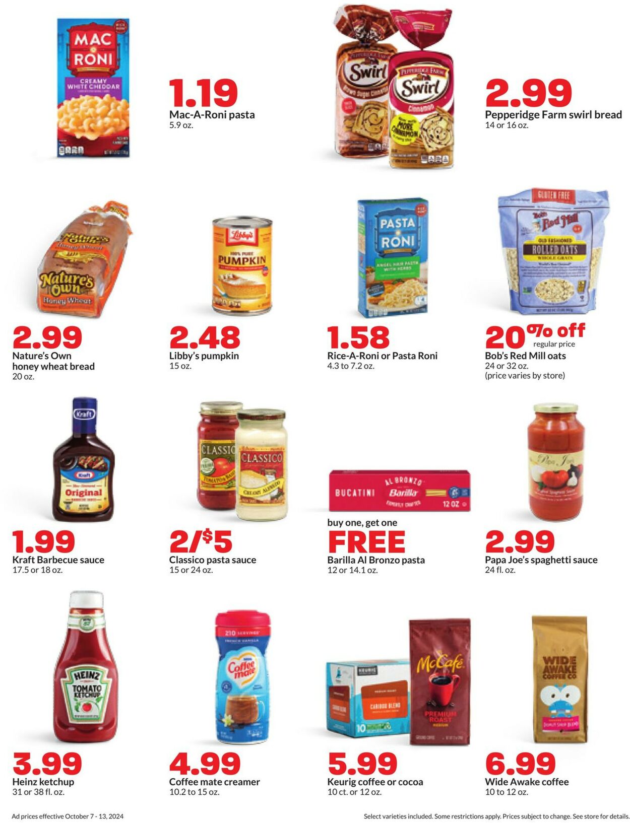 Catalogue HyVee from 10/07/2024