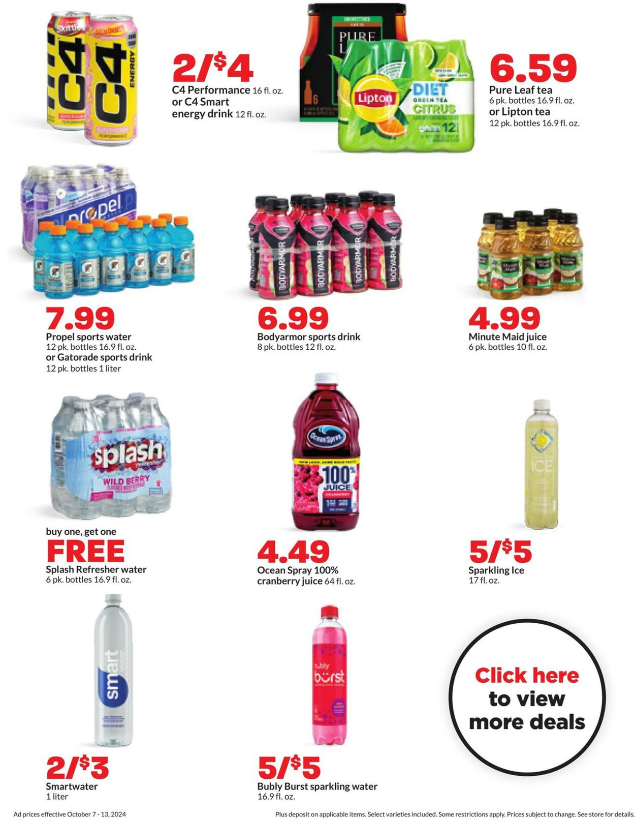 Catalogue HyVee from 10/07/2024