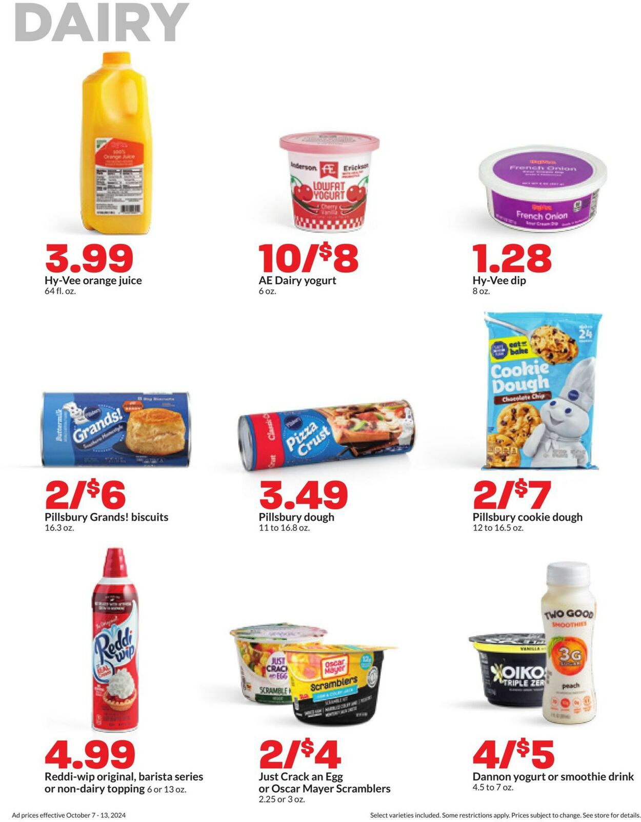 Catalogue HyVee from 10/07/2024