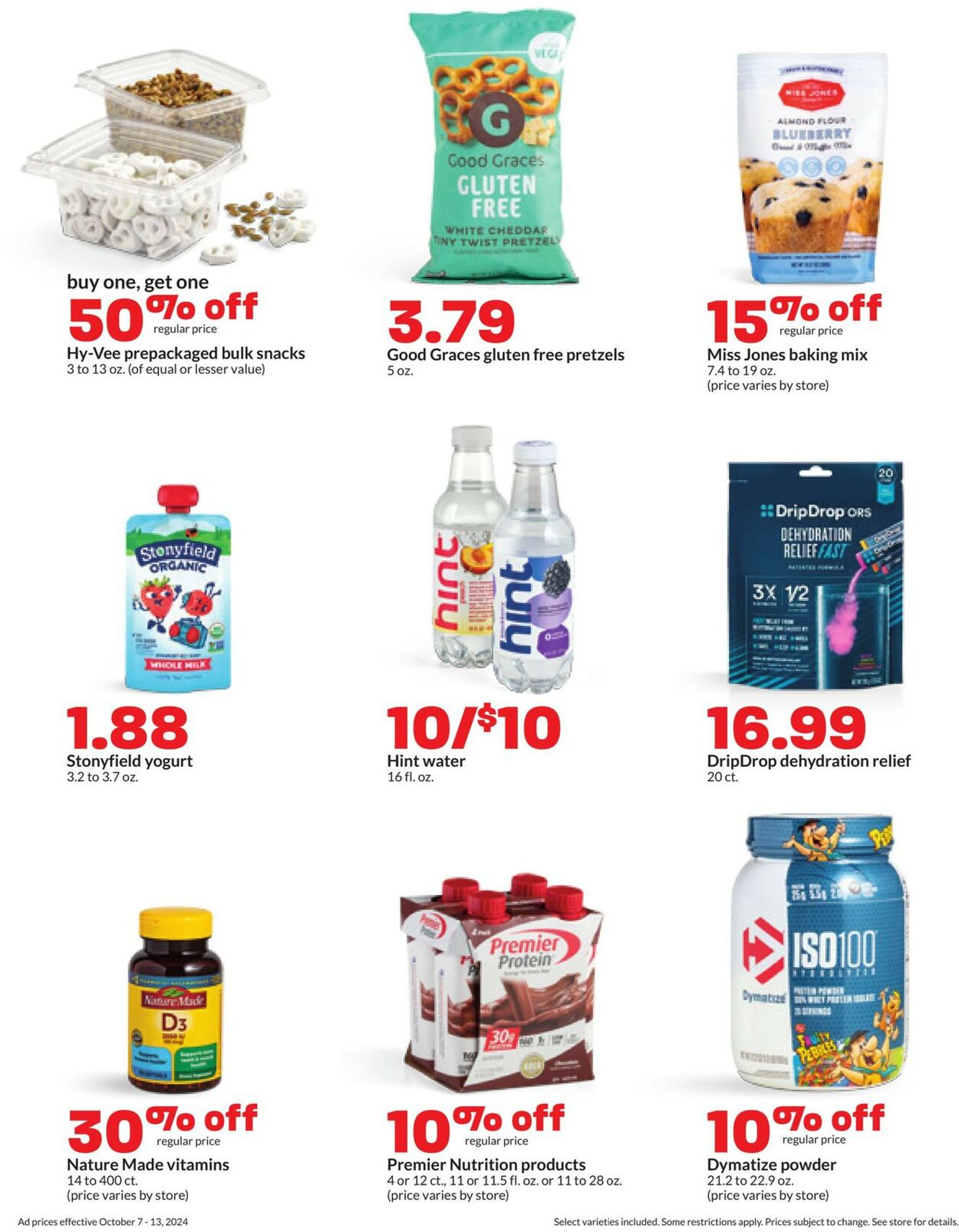 Catalogue HyVee from 10/07/2024