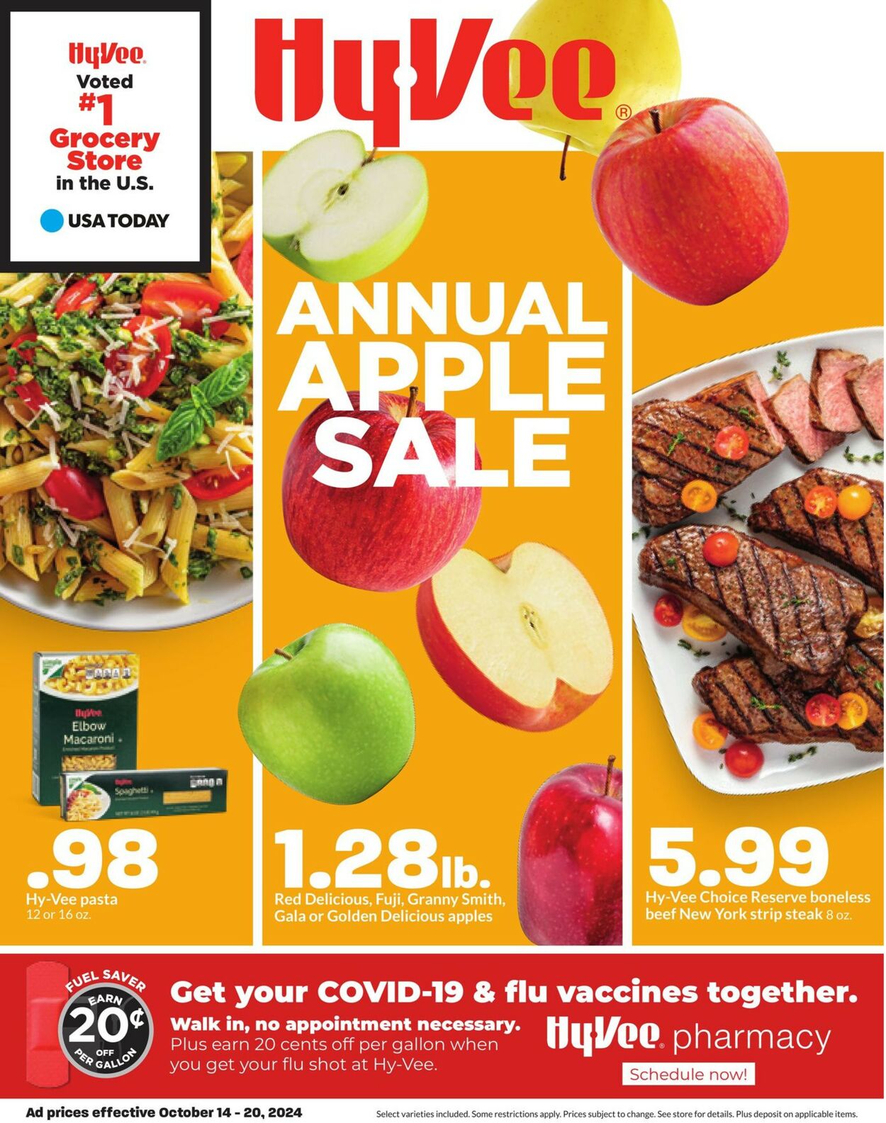 Catalogue HyVee from 10/14/2024