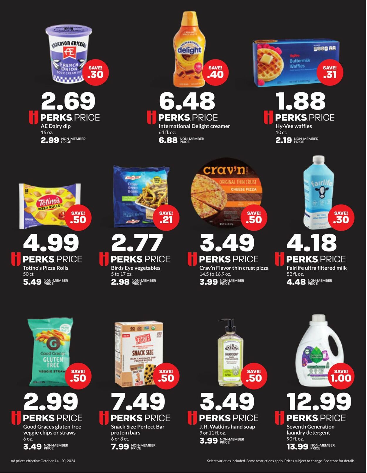 Catalogue HyVee from 10/14/2024