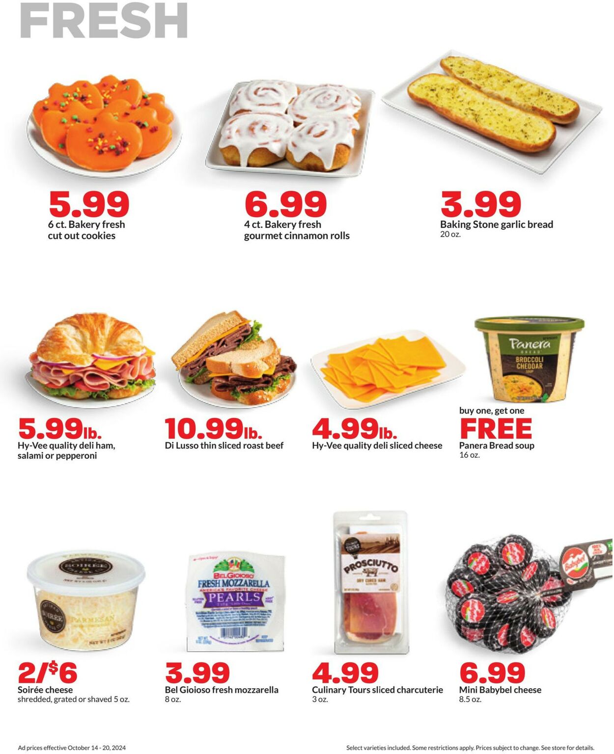 Catalogue HyVee from 10/14/2024