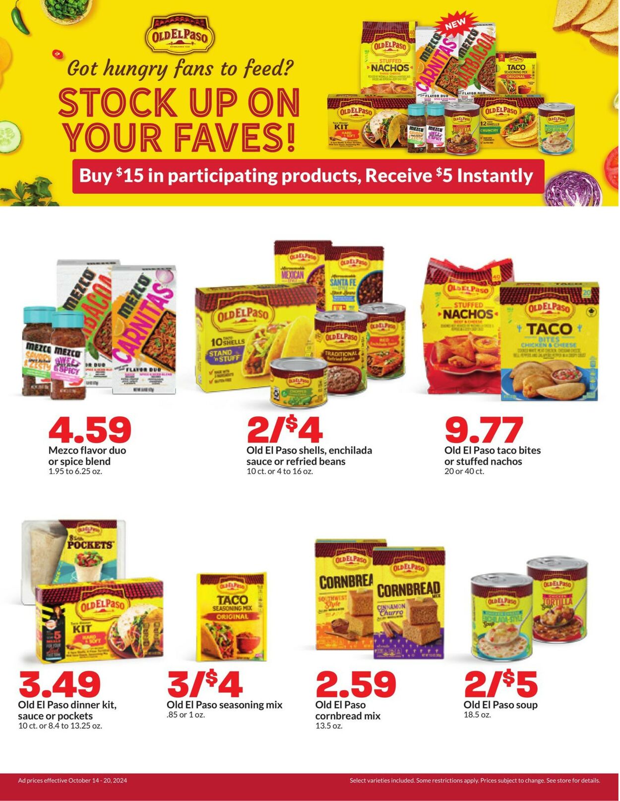 Catalogue HyVee from 10/14/2024