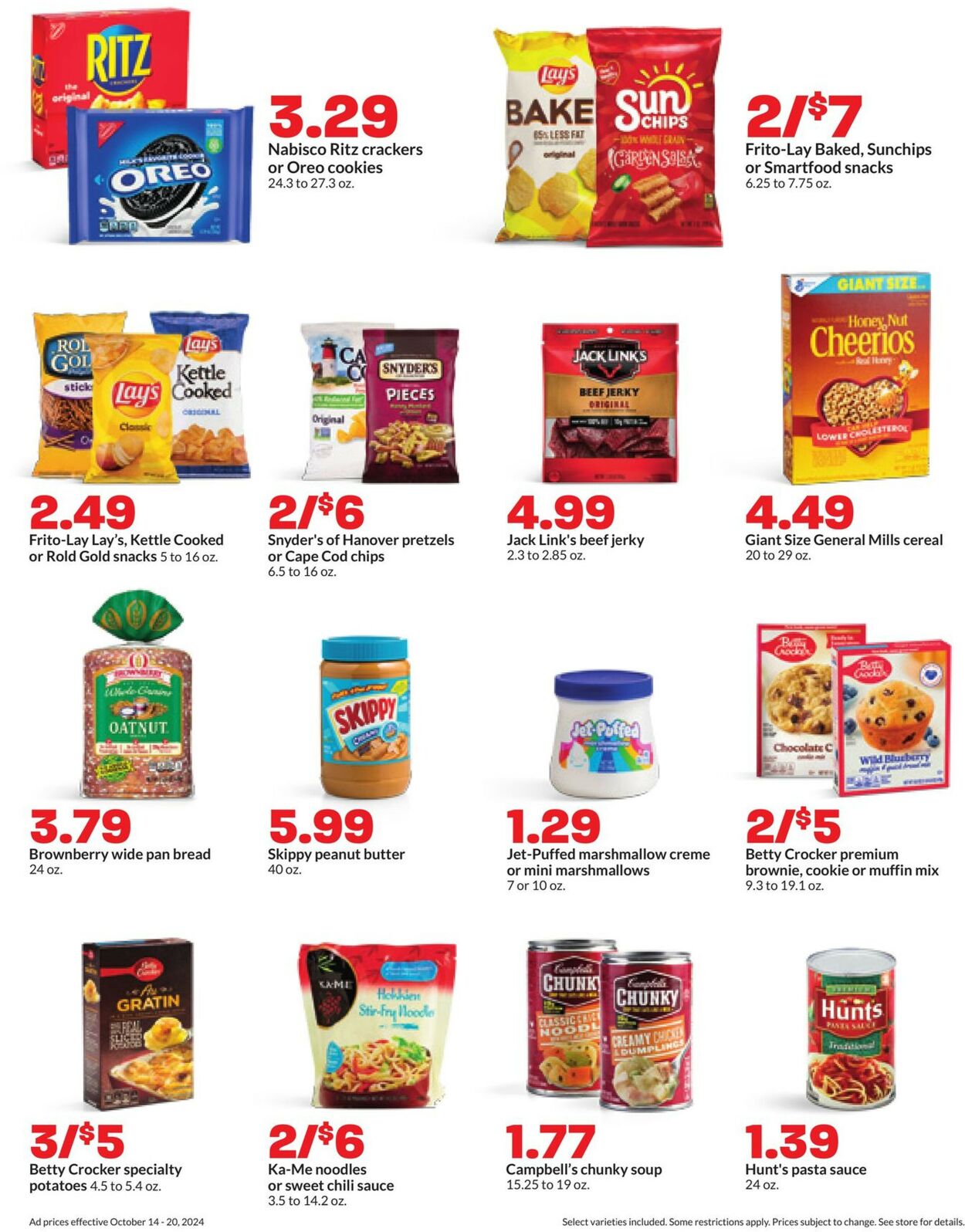 Catalogue HyVee from 10/14/2024