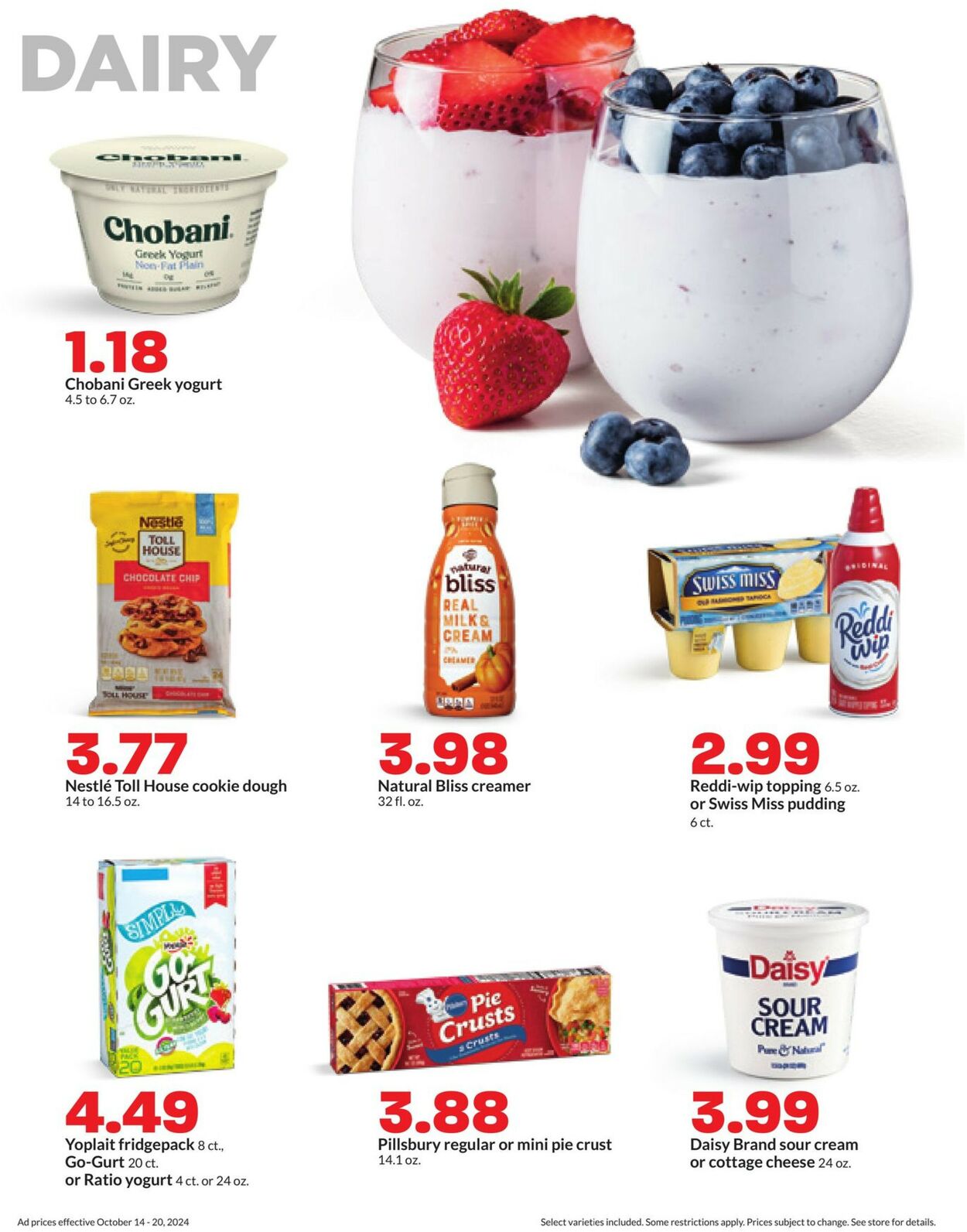 Catalogue HyVee from 10/14/2024