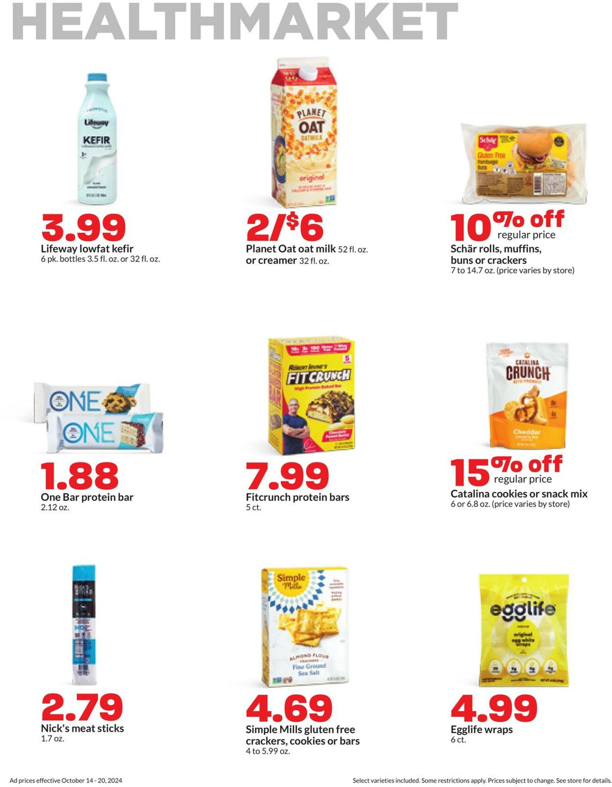 Catalogue HyVee from 10/14/2024