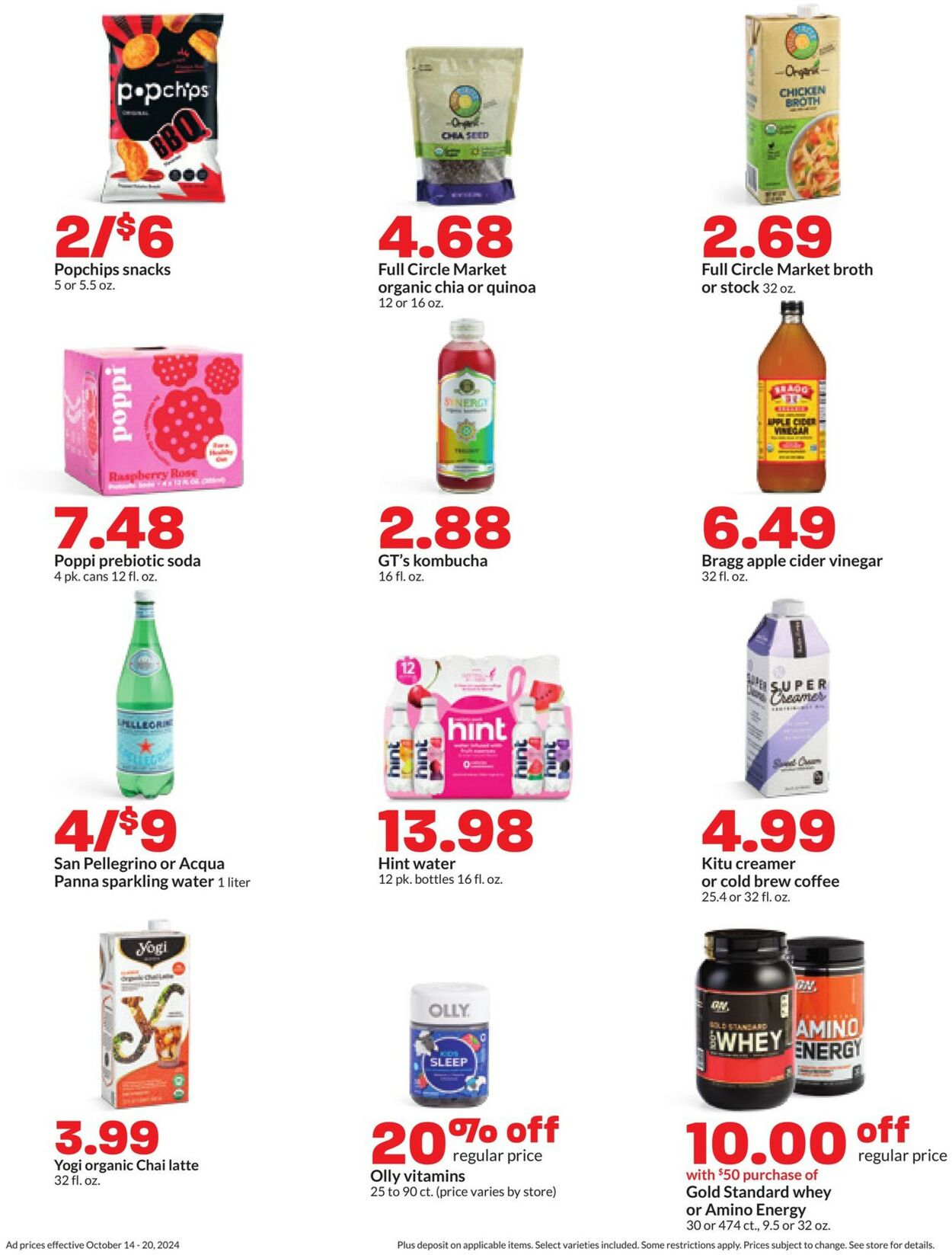 Catalogue HyVee from 10/14/2024